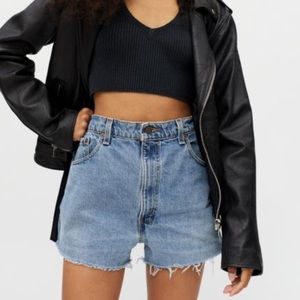 Urban Renewal Recycled Levi’s Low-Rise 501/505 Denim Short